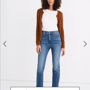 COPY - Madewell Slim Demi Boot Jeans 28 Northaven Wash
